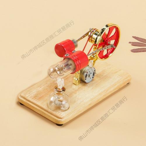 探索外燃機(jī)的奧秘 四色斯特林發(fā)電機(jī)教學(xué)模型制作指南